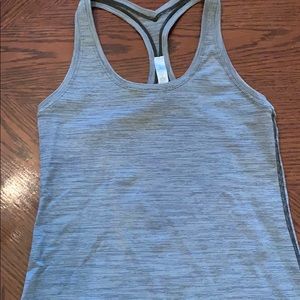 Cool Racerback tank top heathered green